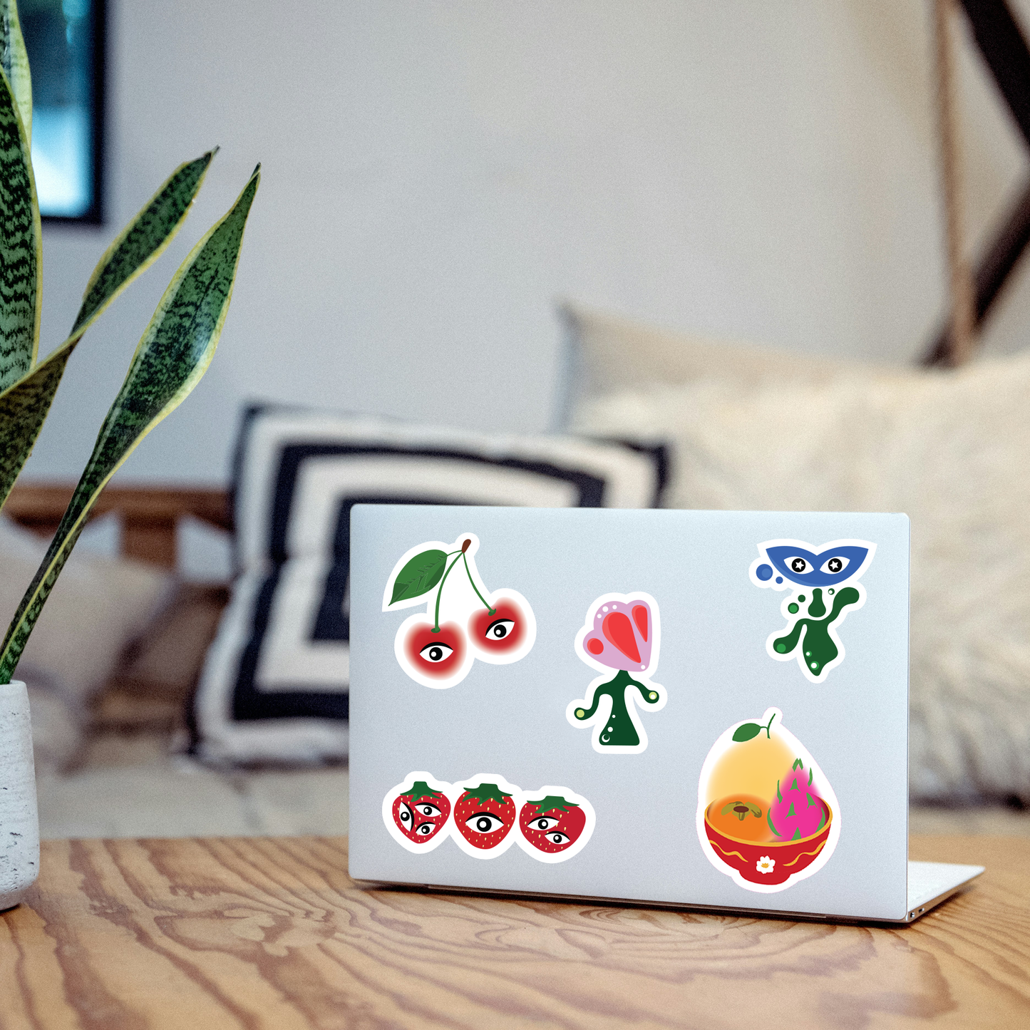 Fruit bowl sticker