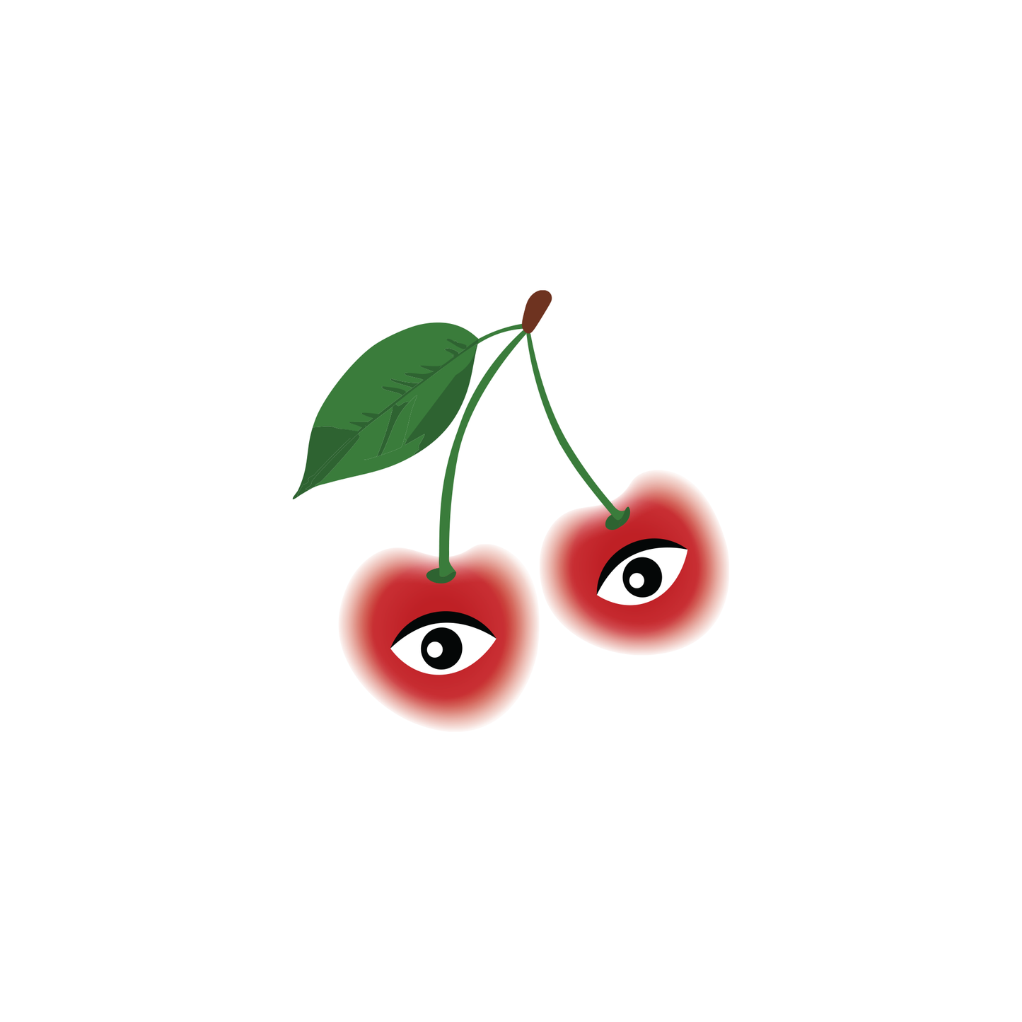 Cherry sticker