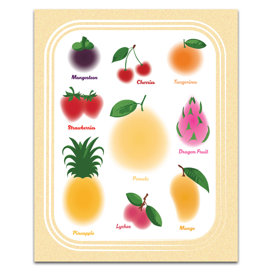 Fruit poster